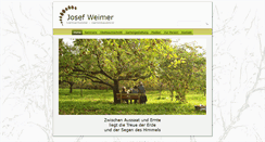 Desktop Screenshot of josef-weimer.de
