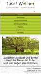 Mobile Screenshot of josef-weimer.de